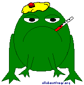sick frog