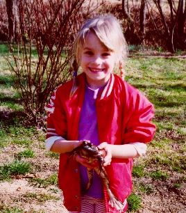 Molly with Frog